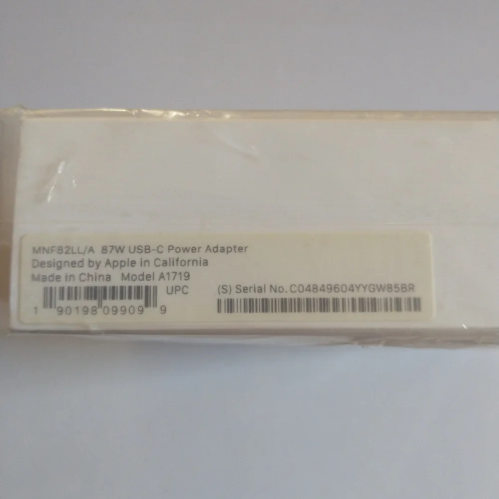 Apple USB-C 87W Power Adapter - White